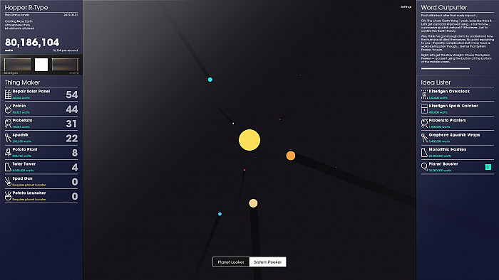 Скриншот из игры Spaceplan