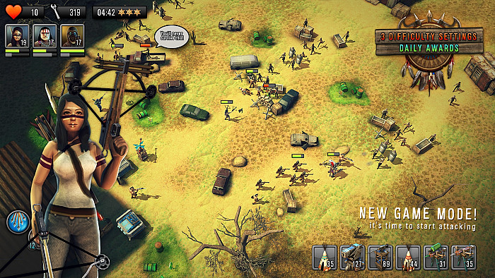 Скриншот из игры Last Hope - Tower Defense