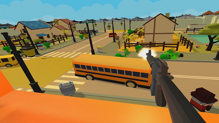 Скриншот из игры Bullet VR