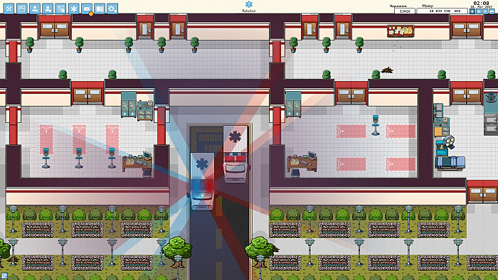 Скриншот из игры Hospitalize