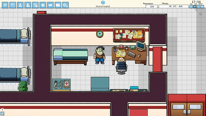 Скриншот из игры Hospitalize