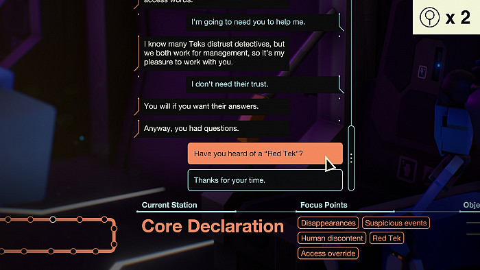 Скриншот из игры Subsurface Circular