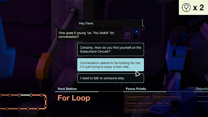 Скриншот из игры Subsurface Circular