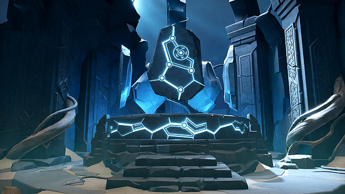 Скриншот из игры Archaica: The Path of Light