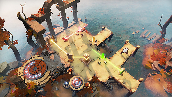 Скриншот из игры Archaica: The Path of Light