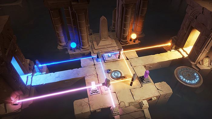 Скриншот из игры Archaica: The Path of Light