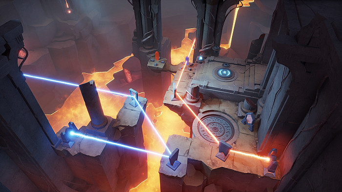 Скриншот из игры Archaica: The Path of Light