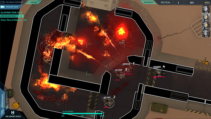 Скриншот из игры Strain Tactics