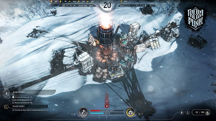 Скриншот из игры Frostpunk