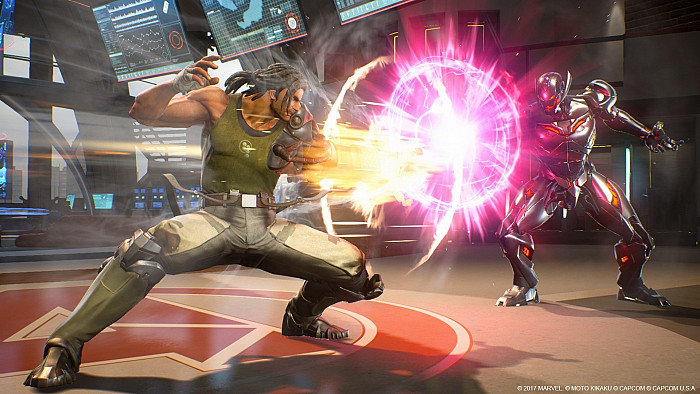 Скриншот из игры Marvel vs. Capcom: Infinite