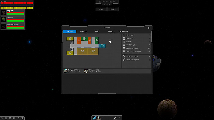Скриншот из игры Galactic Crew