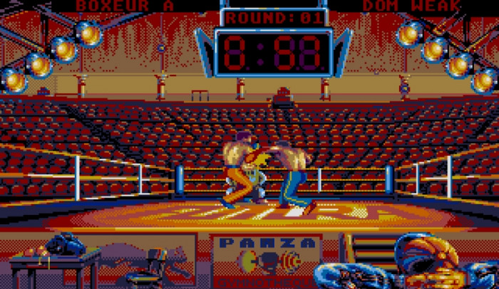 Скриншот из игры Panza Kick Boxing