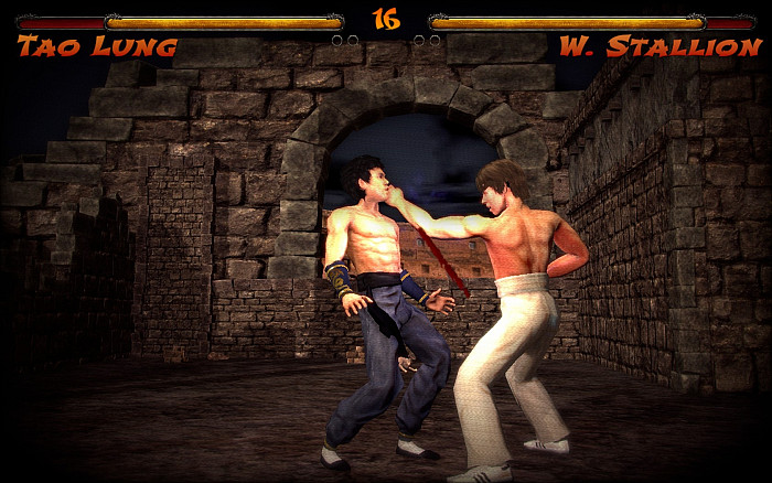 Скриншот из игры Kings of Kung Fu