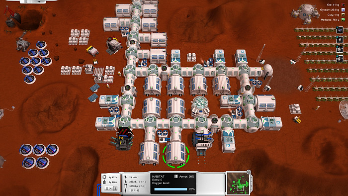 Скриншот из игры Sol 0: Mars Colonization