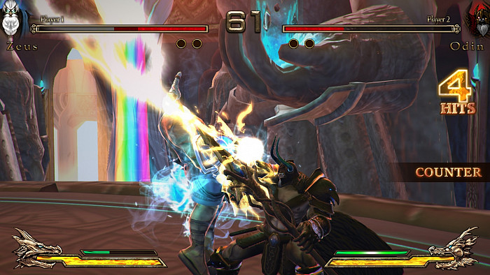 Скриншот из игры Fight of Gods
