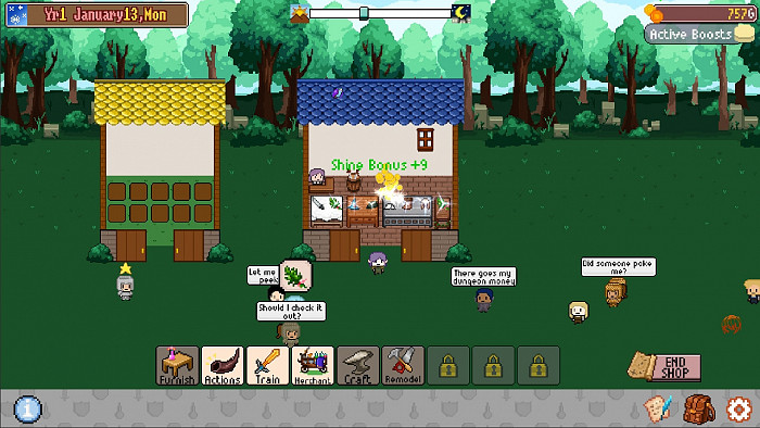 Скриншот из игры Pixel Shopkeeper