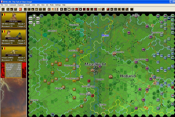 Скриншот из игры Panzer Campaigns: France '40