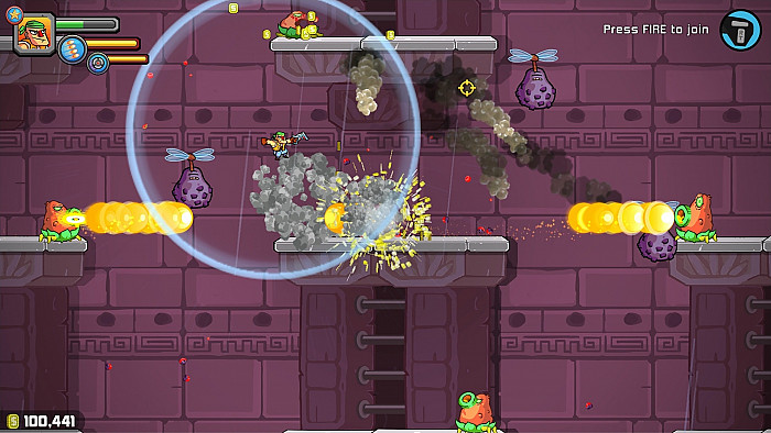 Скриншот из игры Greedy Guns