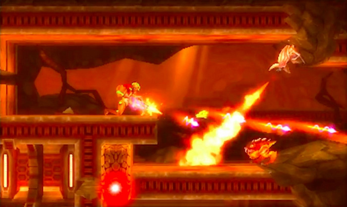 Скриншот из игры Metroid: Samus Returns
