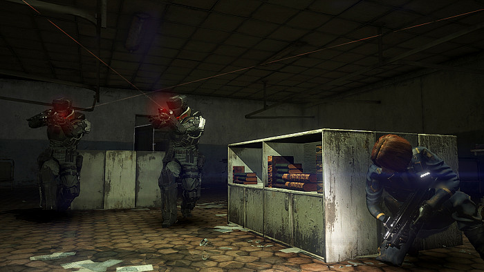 Скриншот из игры Left Alive