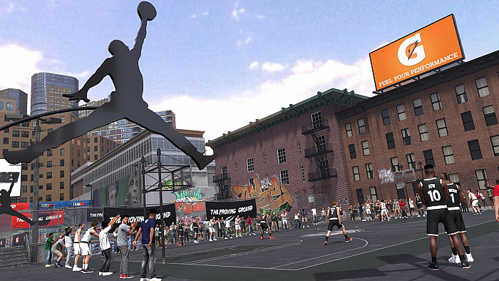 Скриншот из игры NBA 2K18