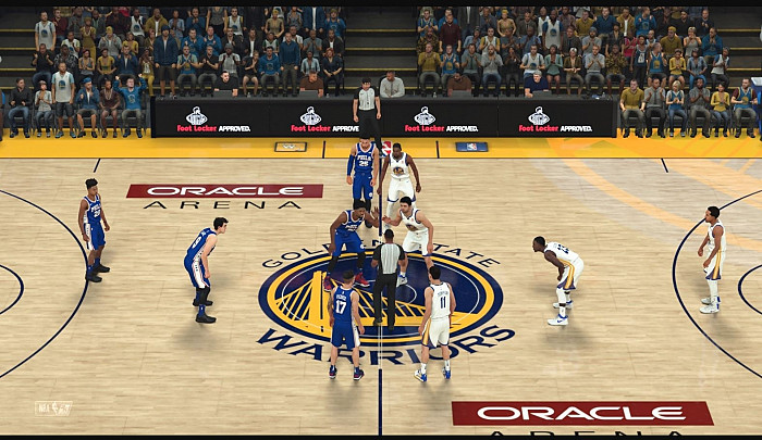 Скриншот из игры NBA 2K18