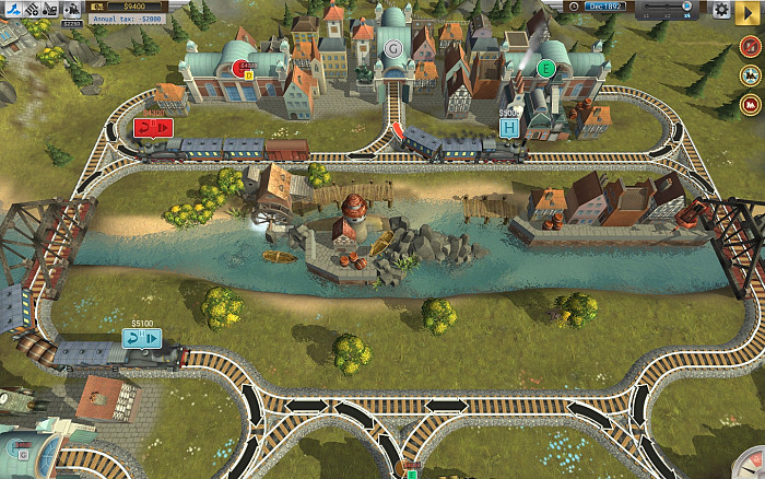 Скриншот из игры Train Valley - Germany