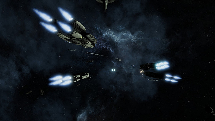 Скриншот из игры Battlestar Galactica: Deadlock