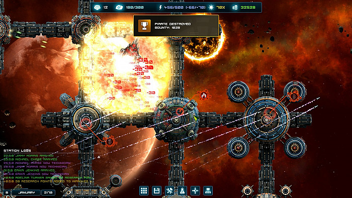 Скриншот из игры StellarHub