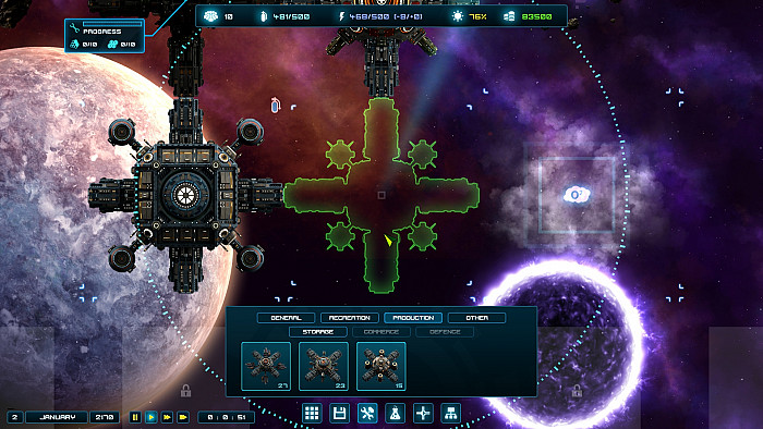 Скриншот из игры StellarHub