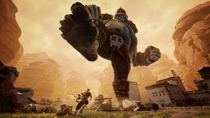Скриншот из игры Extinction (2018)