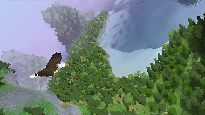 Скриншот из игры Fugl - Meditative bird flying game