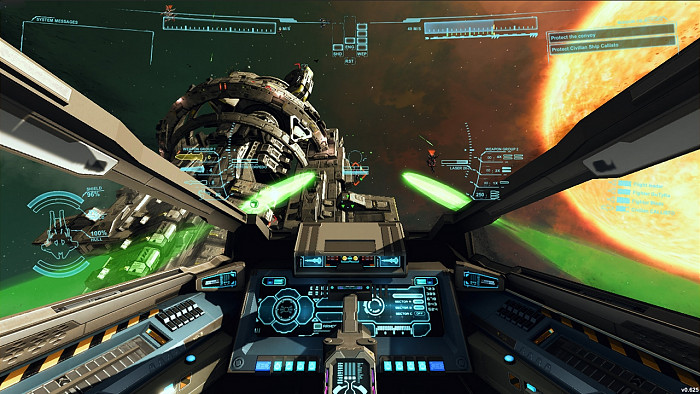 Скриншот из игры Starway Fleet