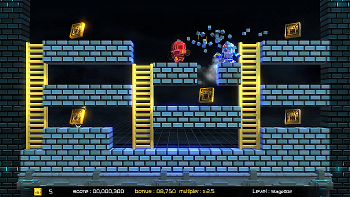 Скриншот из игры Lode Runner Legacy