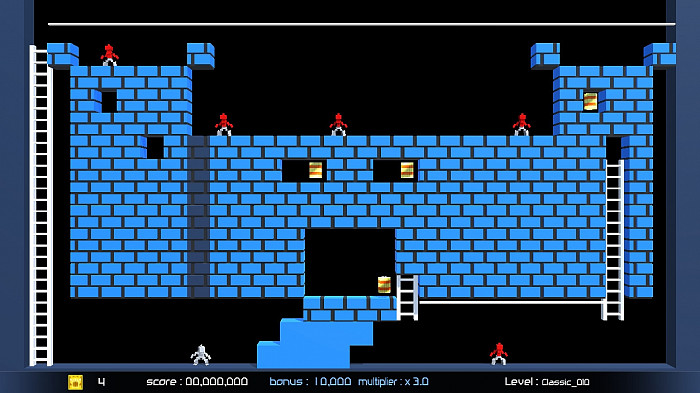 Скриншот из игры Lode Runner Legacy