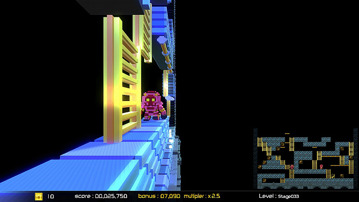 Скриншот из игры Lode Runner Legacy