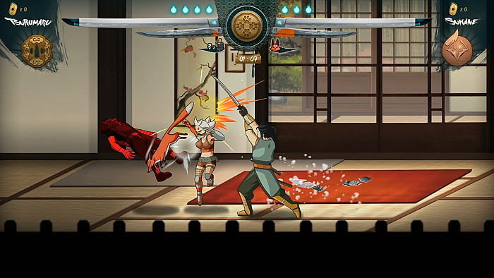 Скриншот из игры Samurai Riot