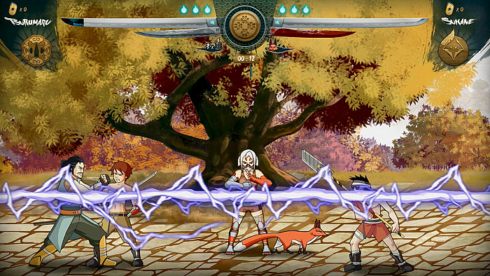 Скриншот из игры Samurai Riot
