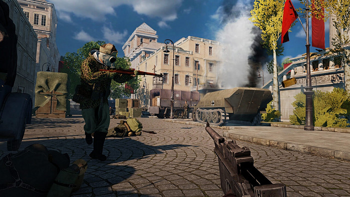 Скриншот из игры RAID: World War II