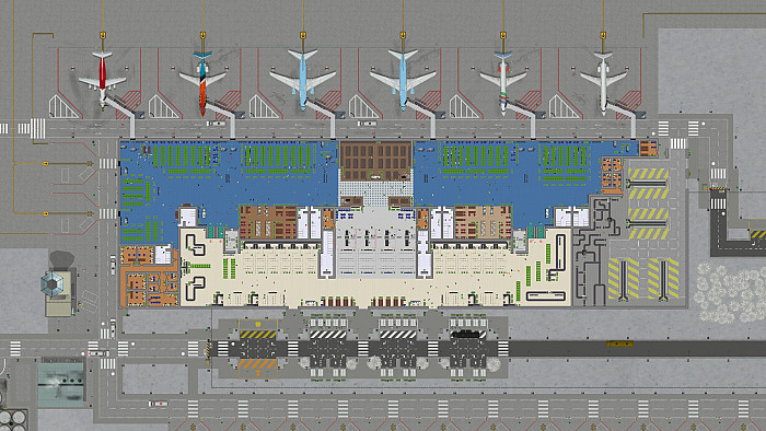 Скриншот из игры Airport CEO