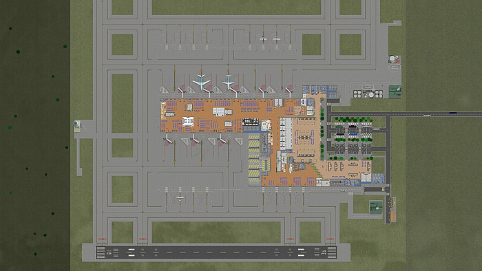 Скриншот из игры Airport CEO