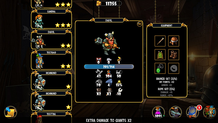 Скриншот из игры Royal Heroes