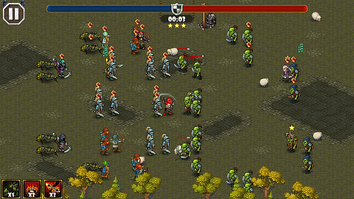 Скриншот из игры Royal Heroes