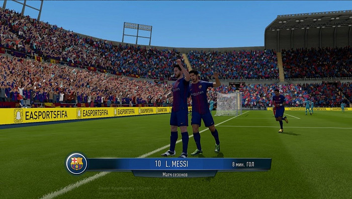 Скриншот из игры FIFA 18 [Switch]