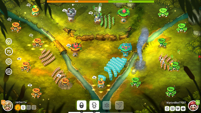 Скриншот из игры Mushroom Wars 2