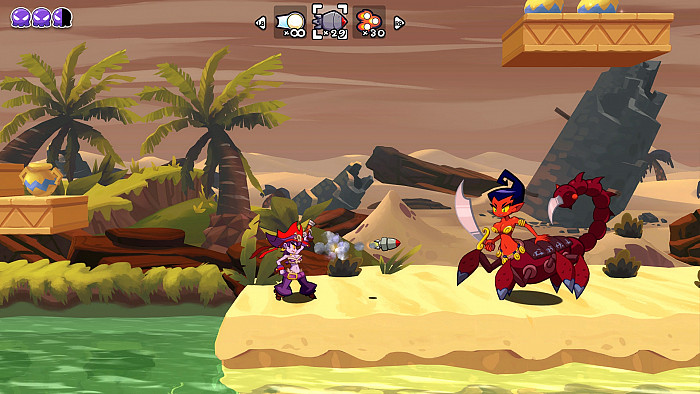 Скриншот из игры Shantae: Pirate Queen's Quest