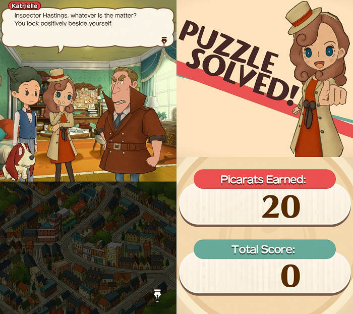 Скриншот из игры Layton's Mystery Journey: Katrielle and the Millionaires' Conspiracy
