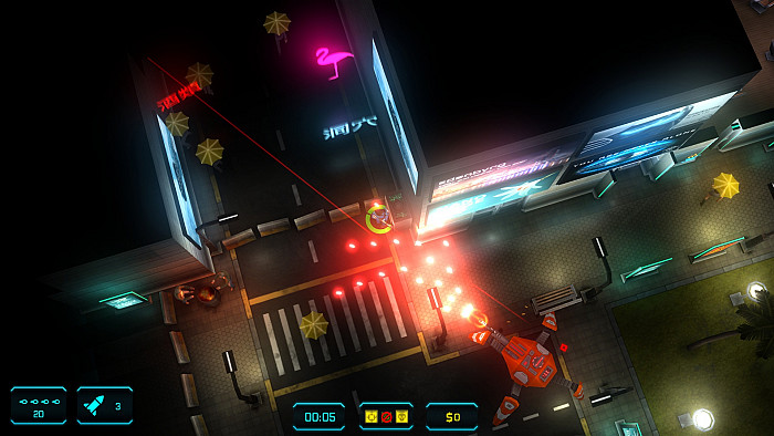 Скриншот из игры Jydge