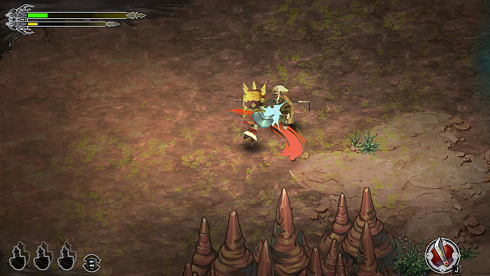 Скриншот из игры Goken