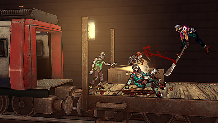 Скриншот из игры Bloody Zombies